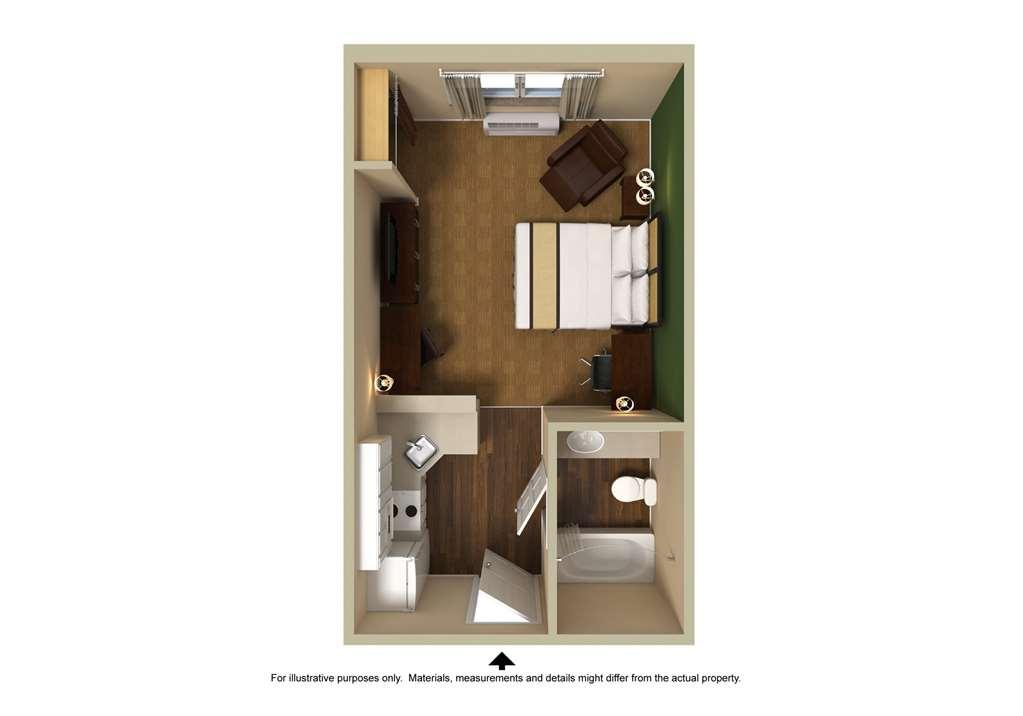 Extended Stay America Select Suites - Detroit - Roseville Chambre photo
